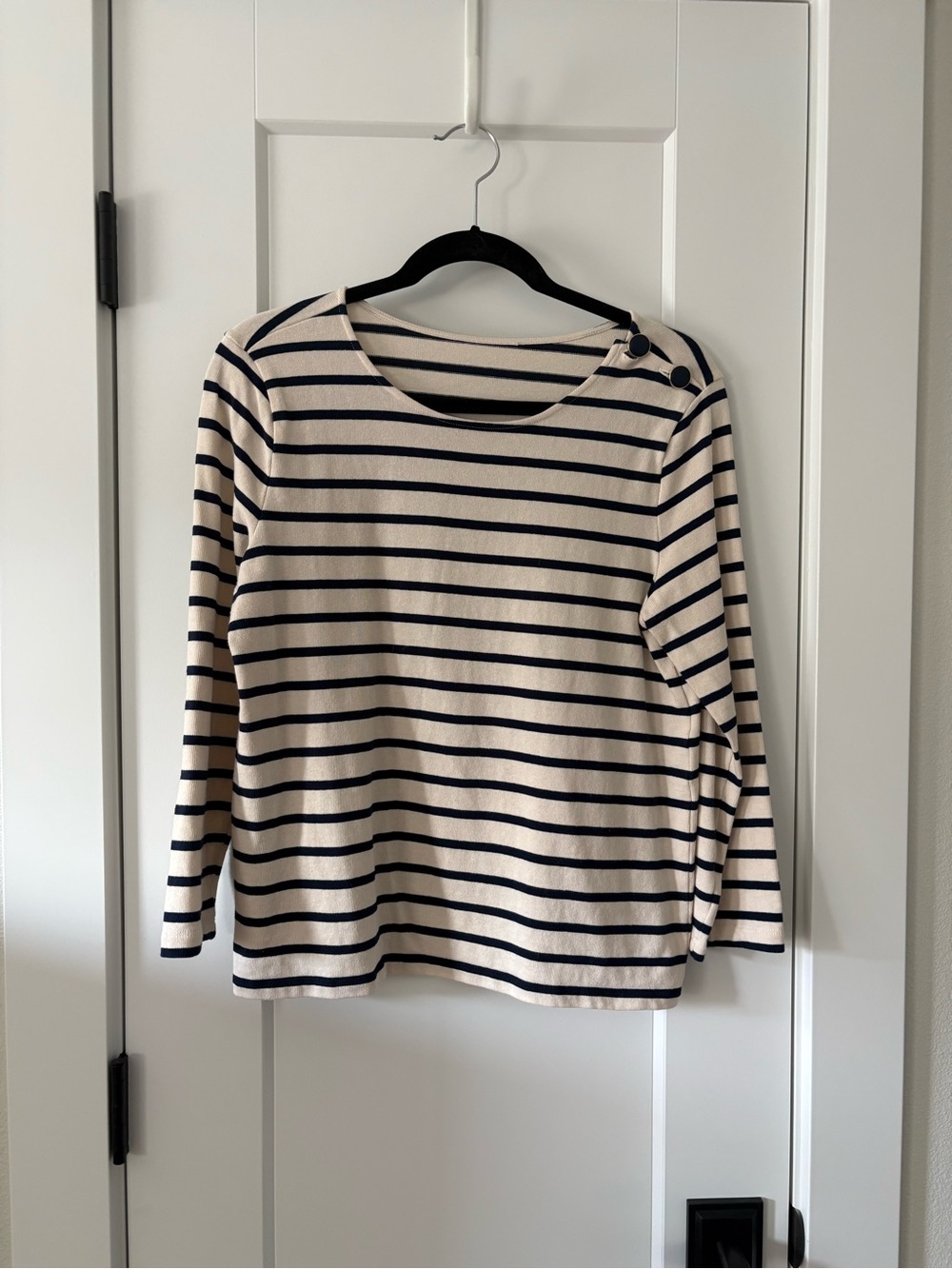 Sézane Collette Striped Shirt - Size M